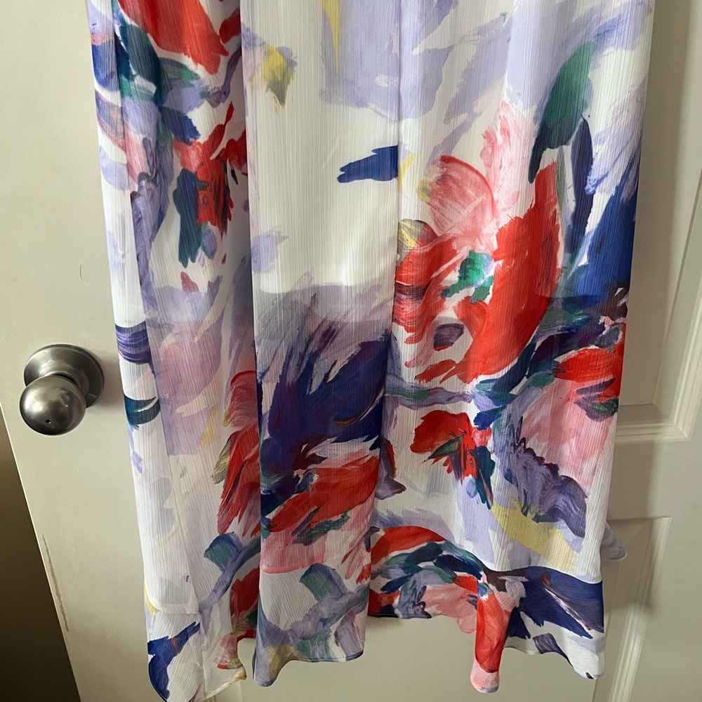 New! Harper Rose Sleeveless Ruffle Dress Lined Women’s size 12 - Picture 14 of 16
